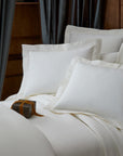 Boutique Ivory Percale Flat Sheet