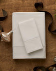 Boutique Ivory Percale Sheet Set