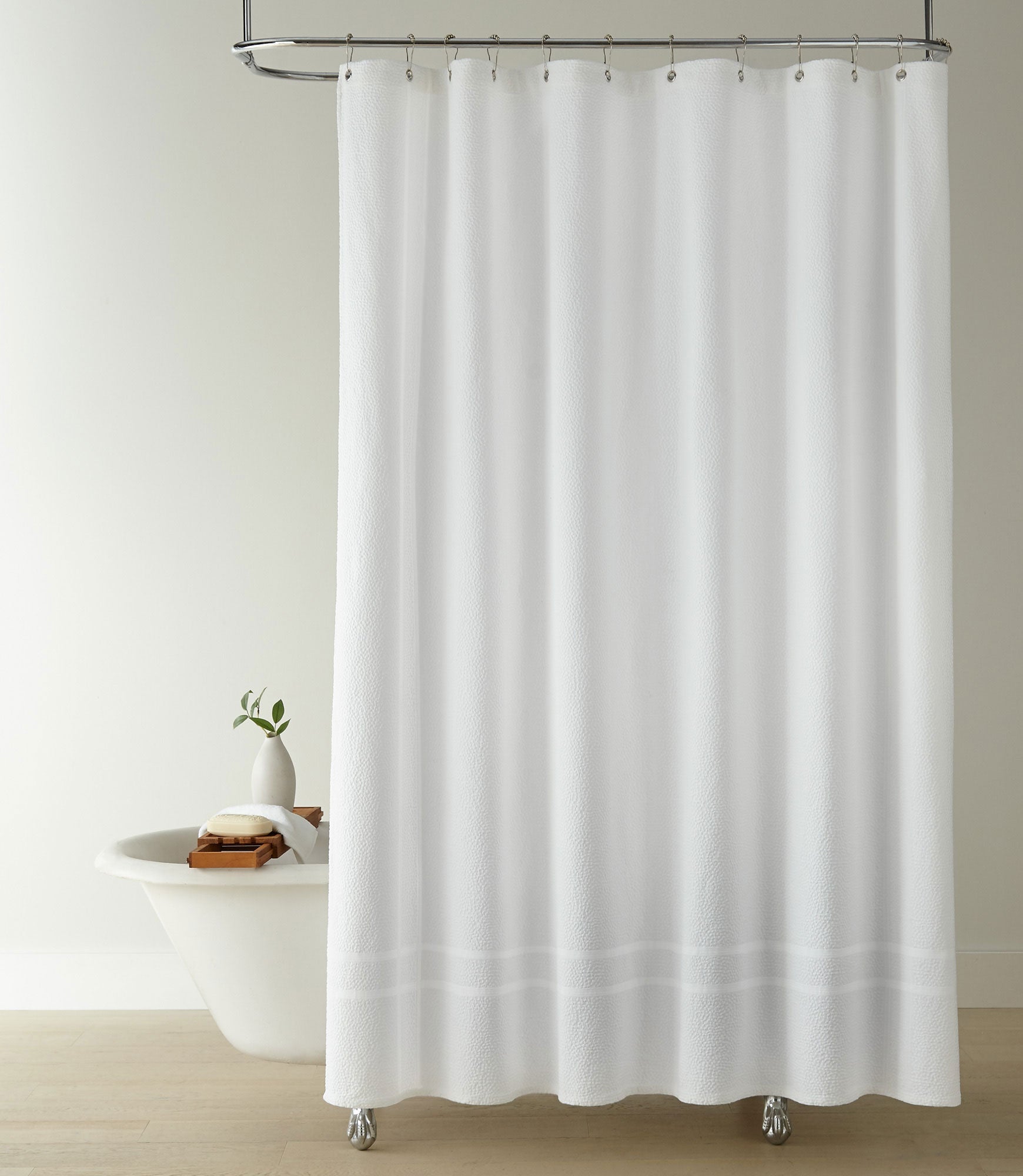 Montauk Matelassé Shower Curtain